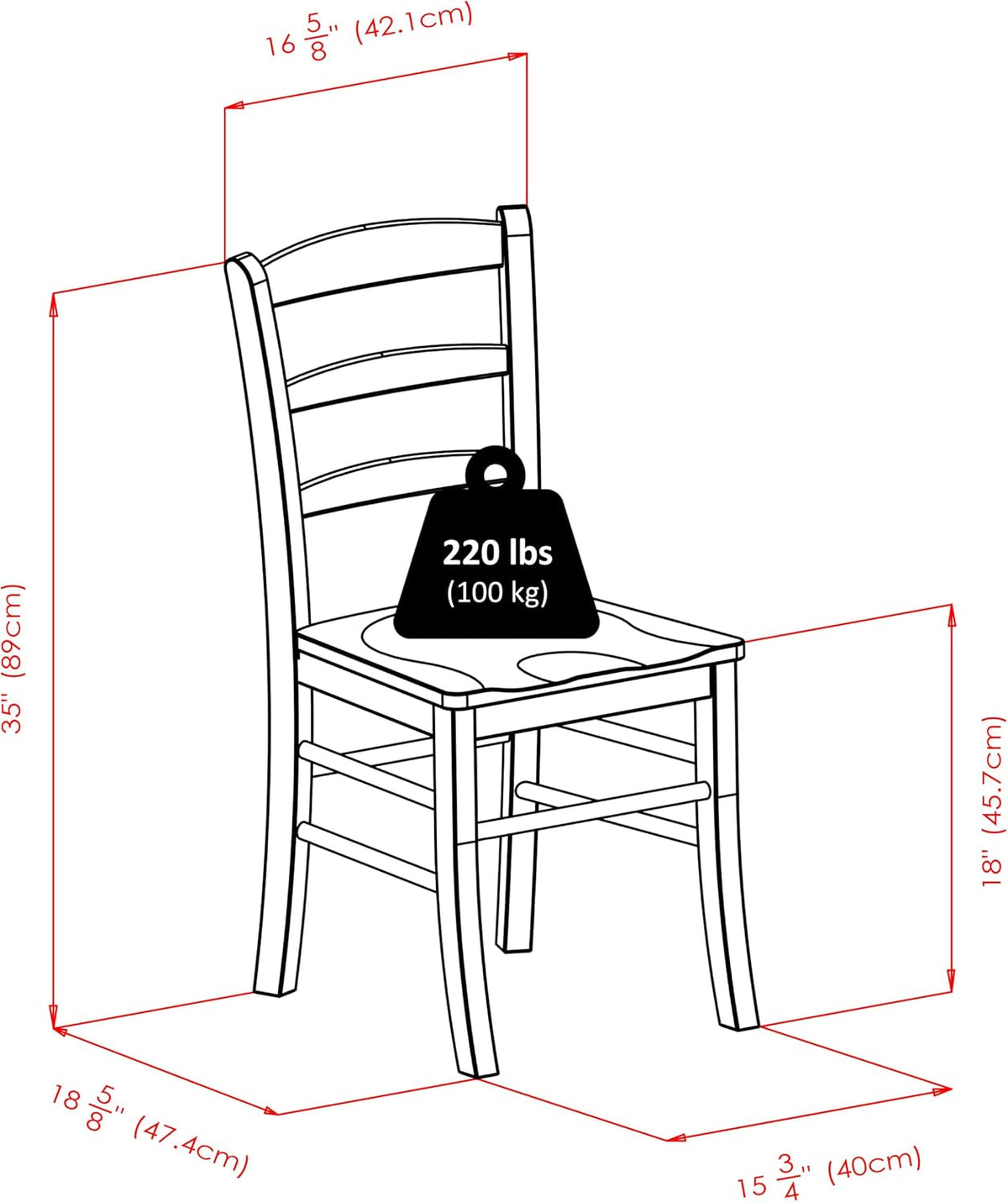 Walnut 5-Pc Dining Table with 4 Chairs K549667