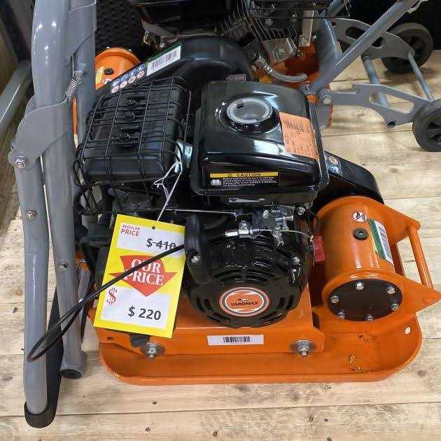 1850lb Compaction Force Plate Compactor O505