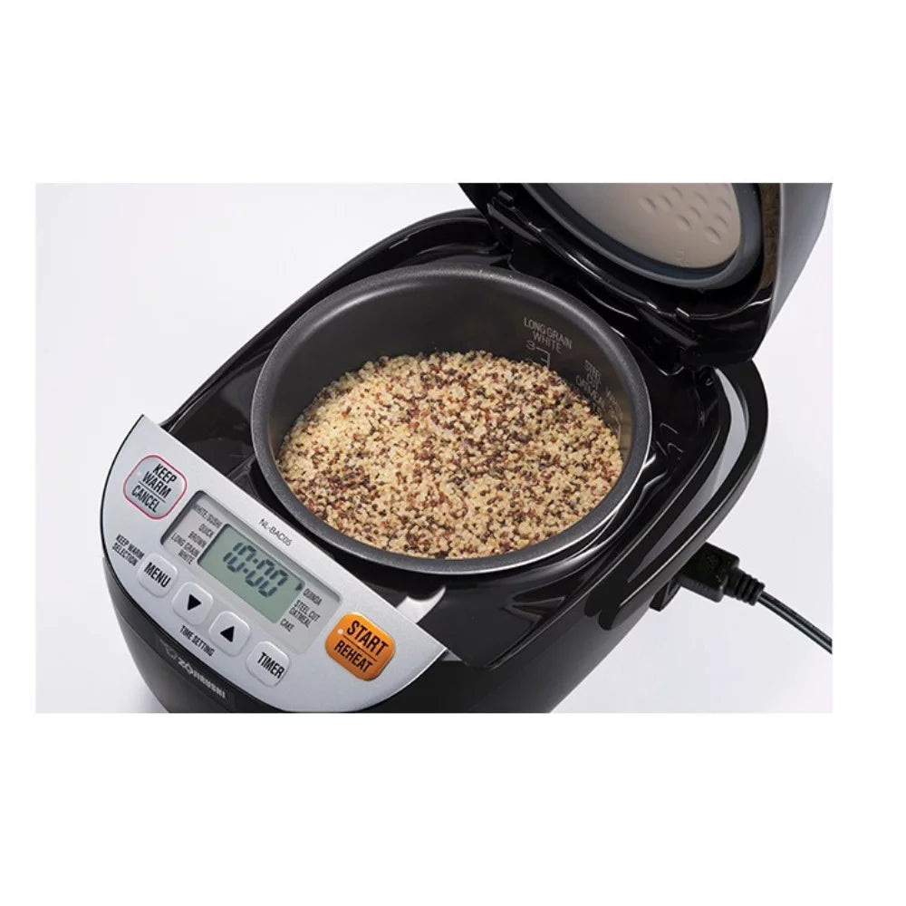 Zojirushi Micom Rice Cooker and Warmer with Color Chef Knife Set and Nylon Tongs M51742