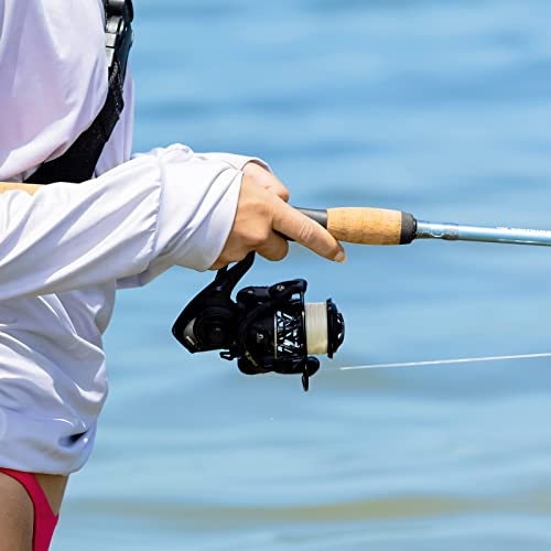 Spinning Reel with 7+1 Stainless Steel Ball Bearings, Aluminum Spool H23539