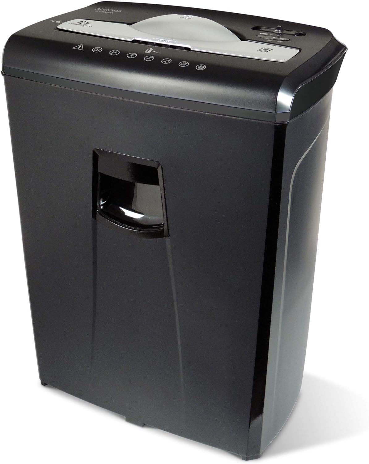 8-Sheet Micro-Cut Paper Credit Card Shredder Black B96828