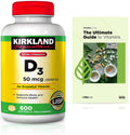 Extra Strength D3 50 mcg, 600 Softgels O262479