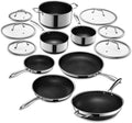 13 Piece Hybrid Stainless Steel Cookware Set L809