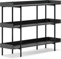 Black 3-Tier Bookcase C624903