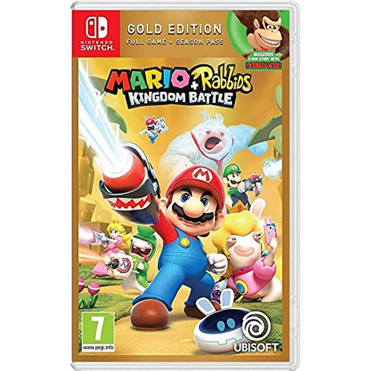 Mario Plus Rabbids Kingdom Battle Gold Edition (Nintendo Switch) P648