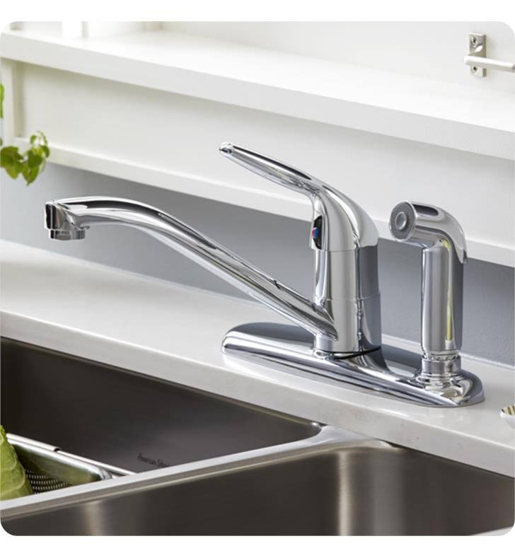 Polished Chrome Kitchen Faucet W4458