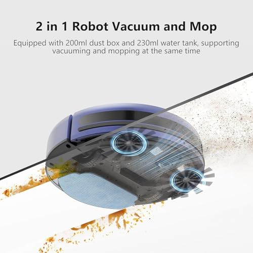 2 in 1 Robot Vacuum and Mop Combo Z4264