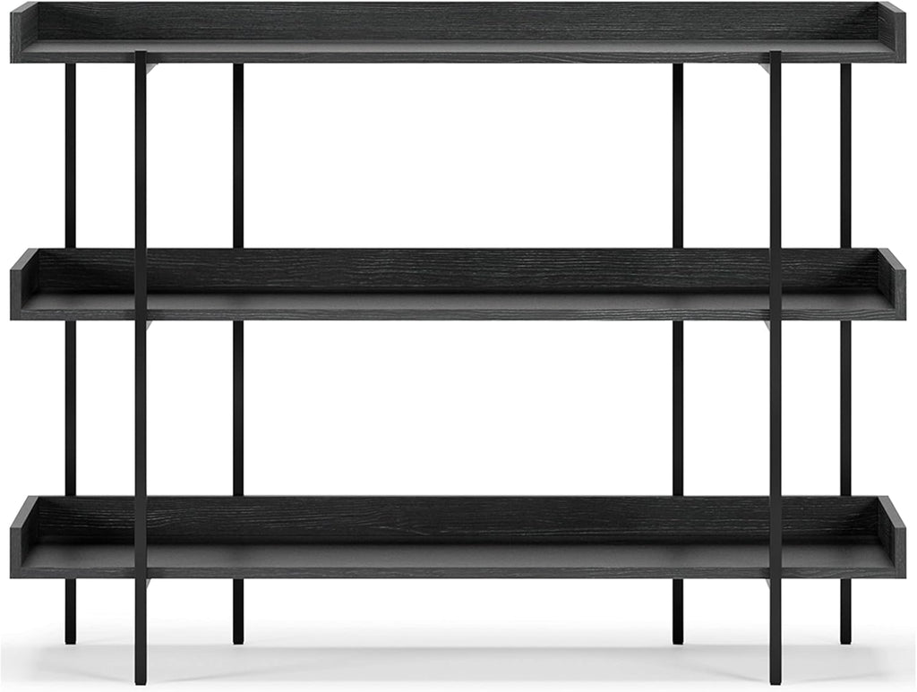 Black 3-Tier Bookcase C624903