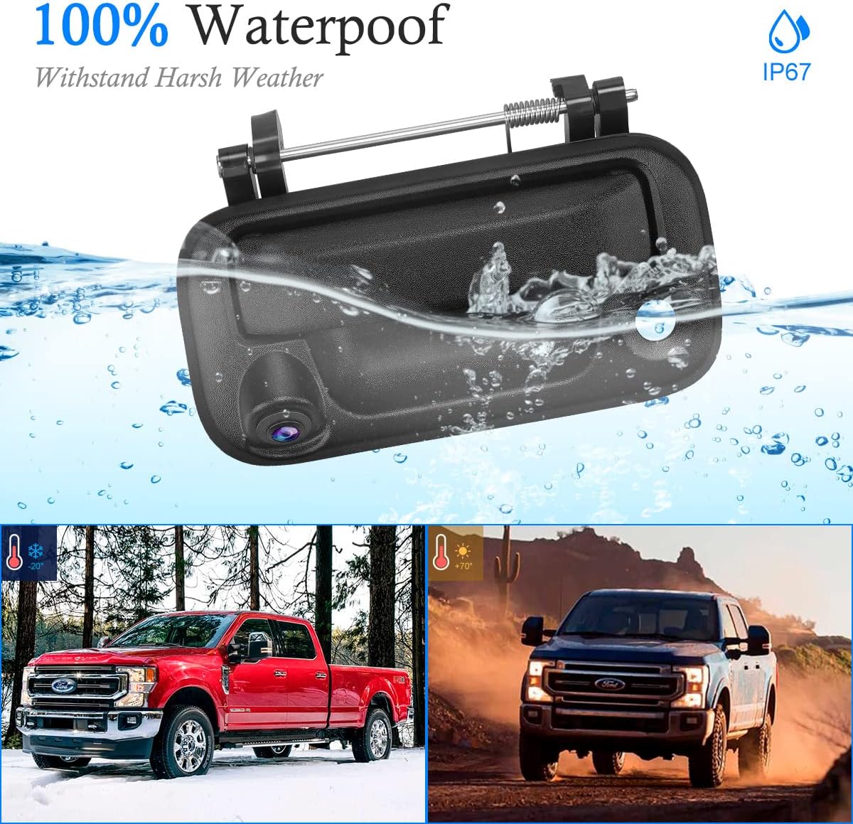 Waterproof Rear View Camera Handle H541385