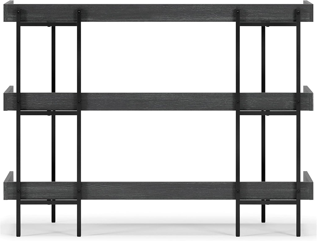 Black 3-Tier Bookcase C624903
