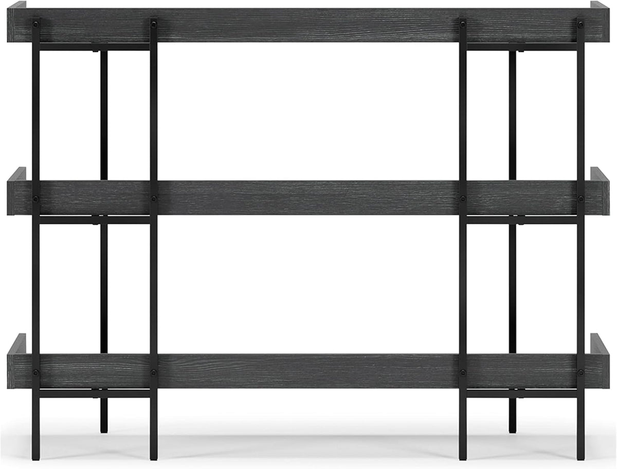 Black 3-Tier Bookcase C624903