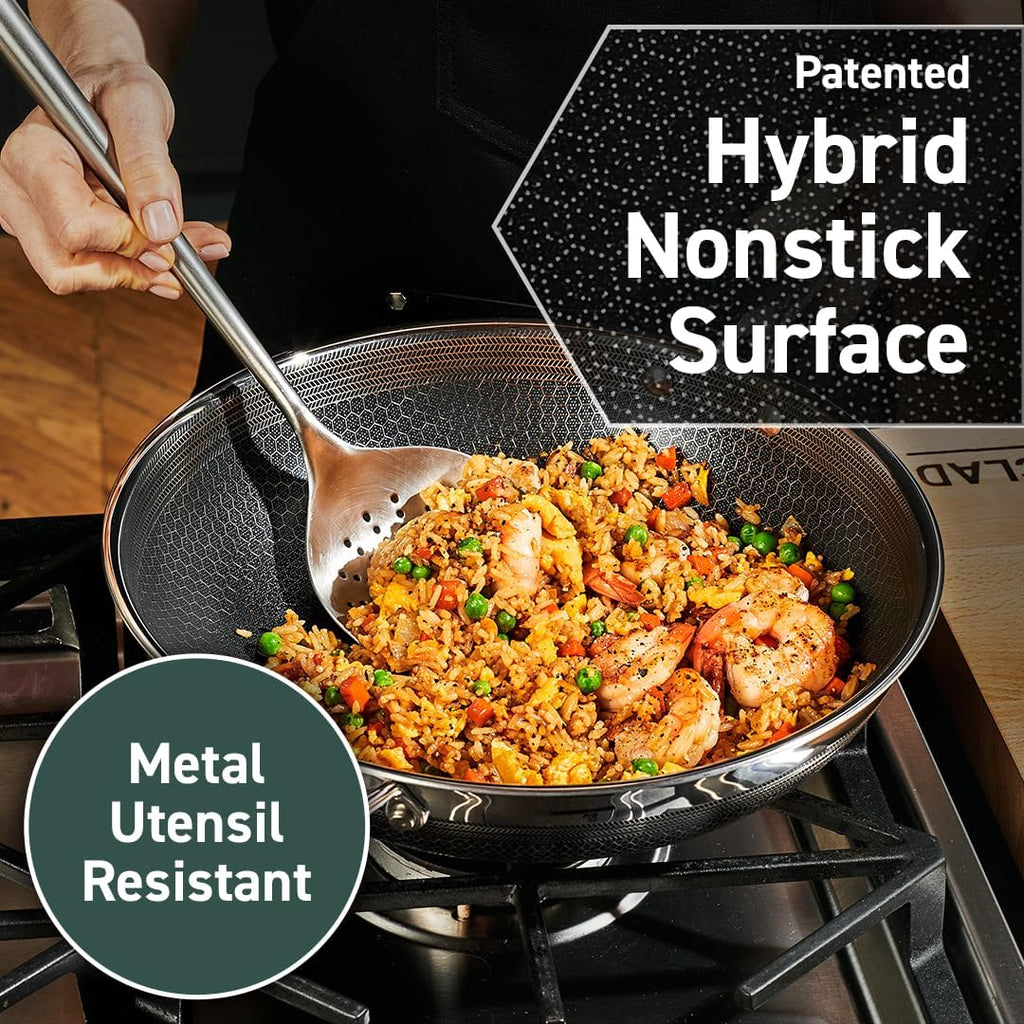 13 Piece Hybrid Stainless Steel Cookware Set L809