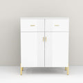 2 Door Sideboard with 2 Drawers and Shelves White N88111