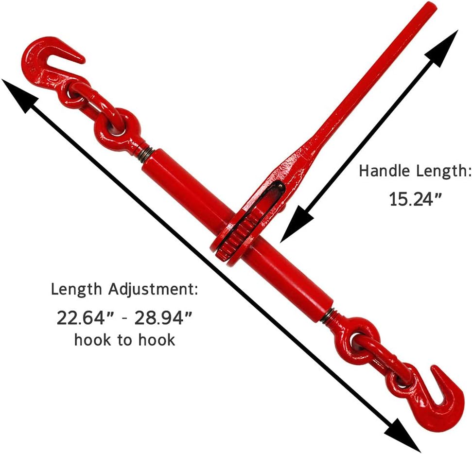 68 Pieces 5/16 Inch Grade 70 Chain Flatbed Tie Down Kit N70291