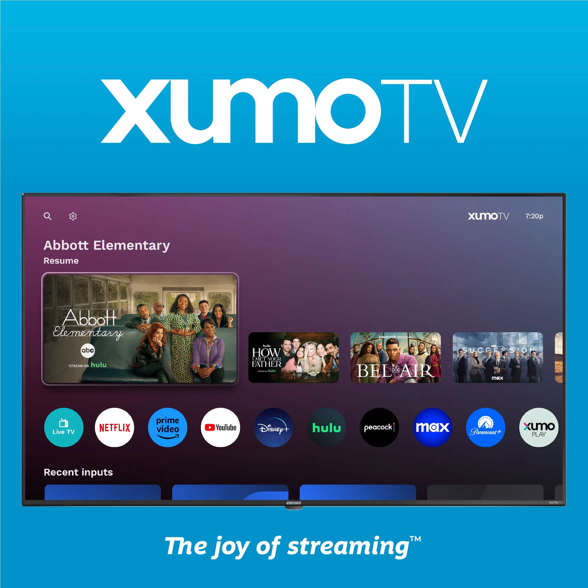 55" 4K UHD HDR Smart TV, 120Hz Effective Refresh Rate B444