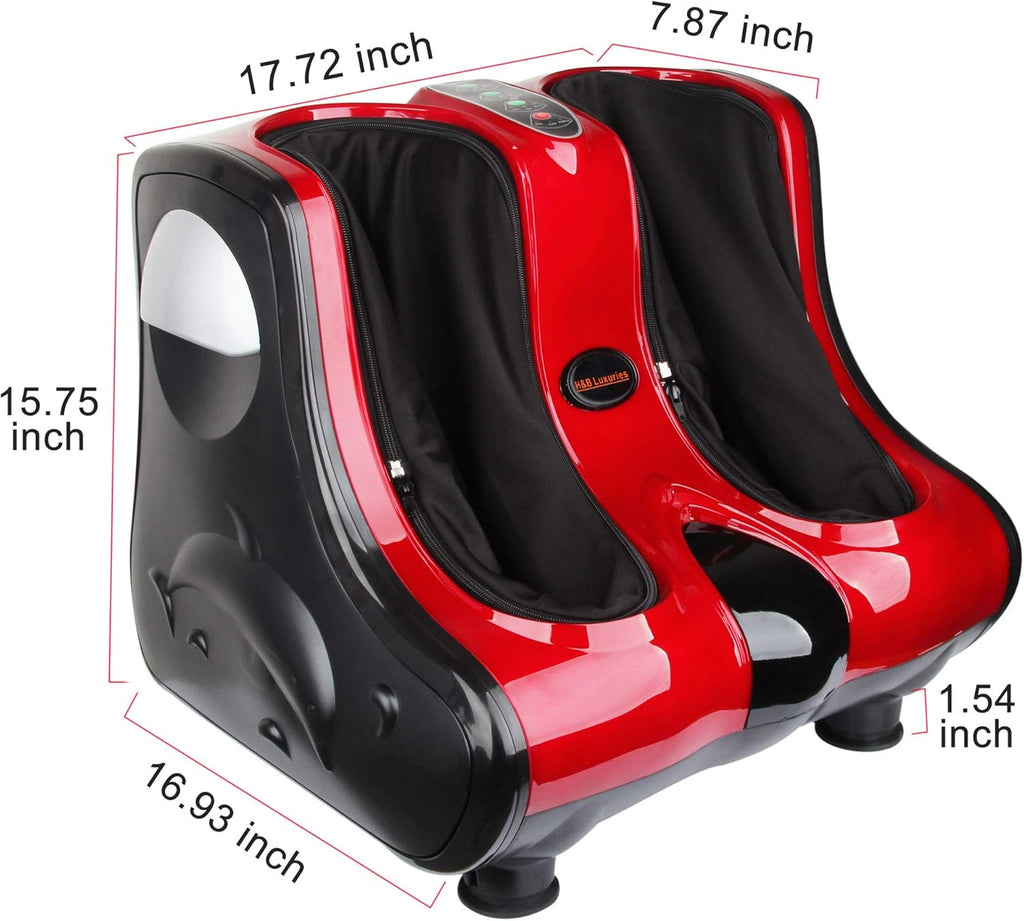 Shiatsu Kneading Rolling Heating Foot & Calf Massager K74067