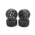 Mounted Tire 4 Piece Black I9151