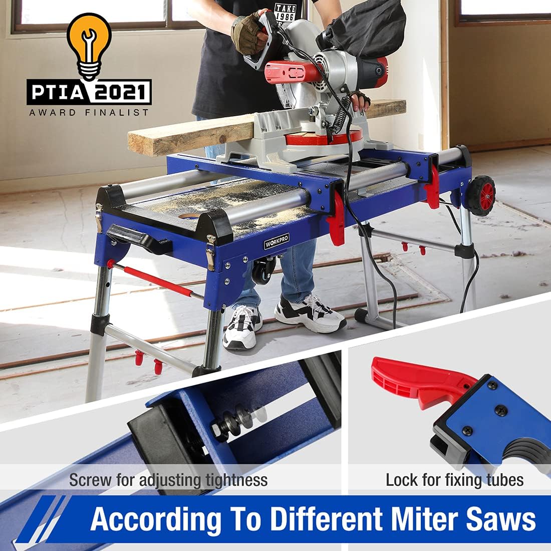 Portable Folding Workbench with Adjustable Legs E17702
