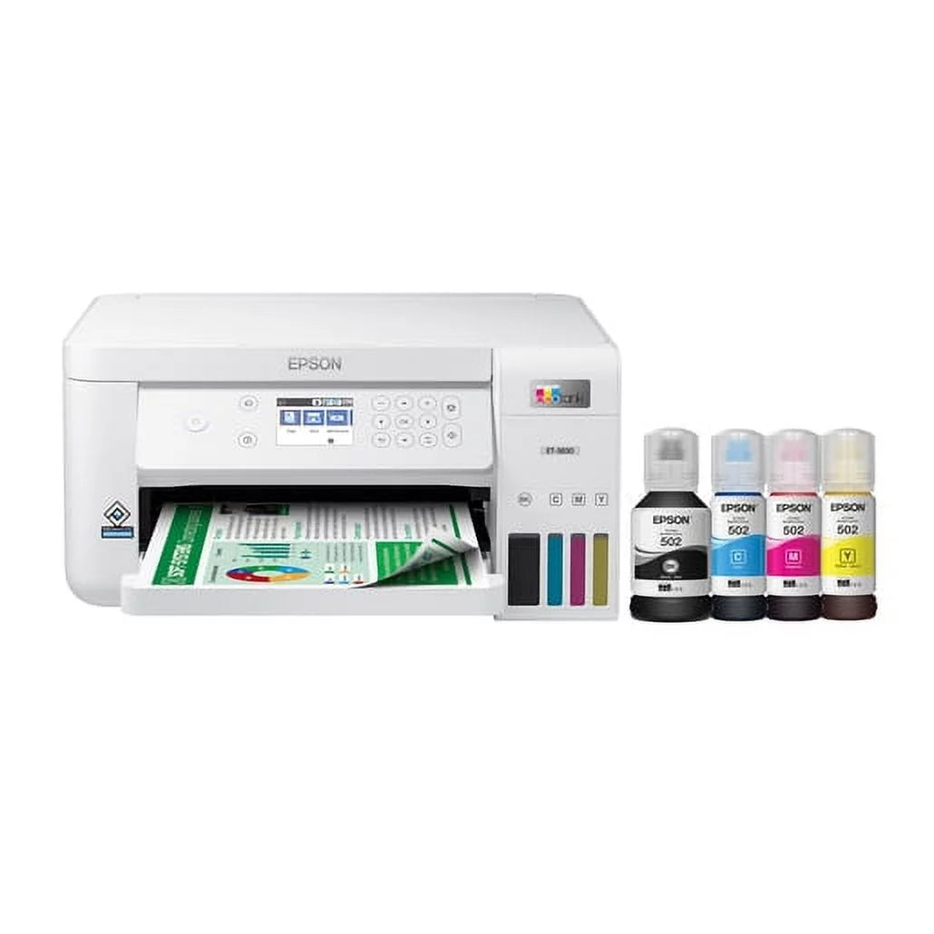 EcoTank ET-3830 Wireless Color All-in-One Supertank Printer with Scan, Copy, Auto 2-sided Printing and Ethernet X565