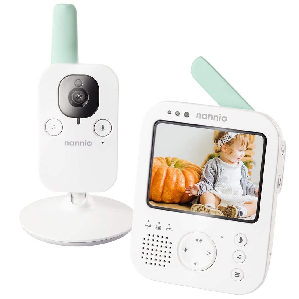 Video Baby Monitor with Camera and Audio, Auto Night Vision, Non-WiFi T11686