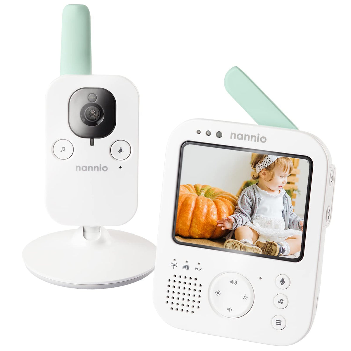 Video Baby Monitor with Camera and Audio, Auto Night Vision, Non-WiFi T11686