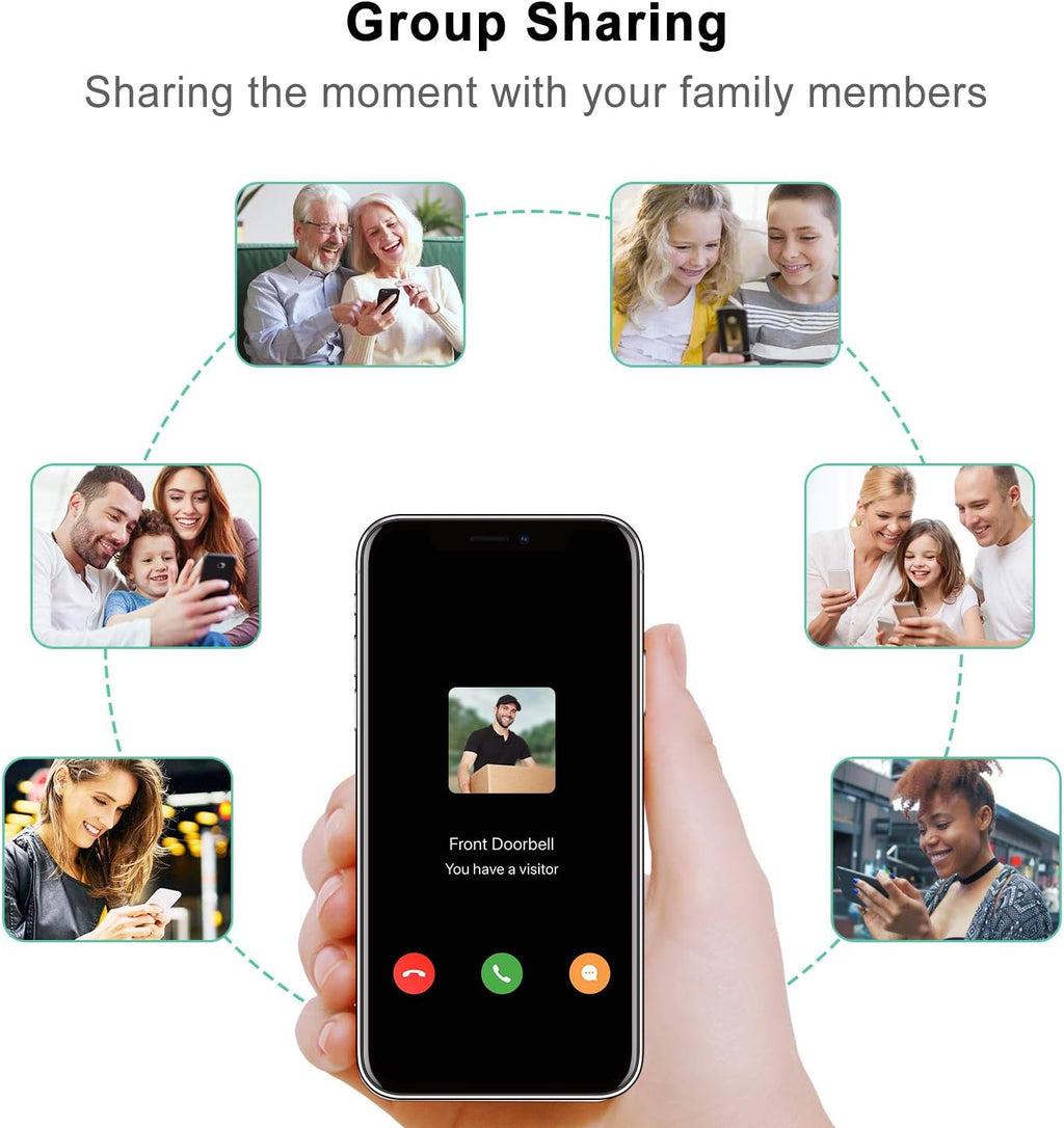 1080P HD Wireless Video Doorbell Camera with Chime O552