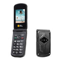 Rugged Basic Flip Phone, 4G Feature Cell Phone, Waterproof & Drop-Proof, SOS Button, Speed Dial, 98dB Speaker, Large Fonts & Big Buttons K509525