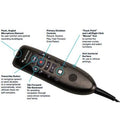 Handheld USB Dictation Microphone with Cradle and 9 Foot Cord B873