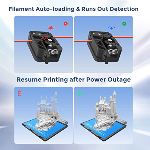 3D Printer with Auto Leveling, High Temperature Nozzle, 280 * 250 * 300mm Printing Size I7677