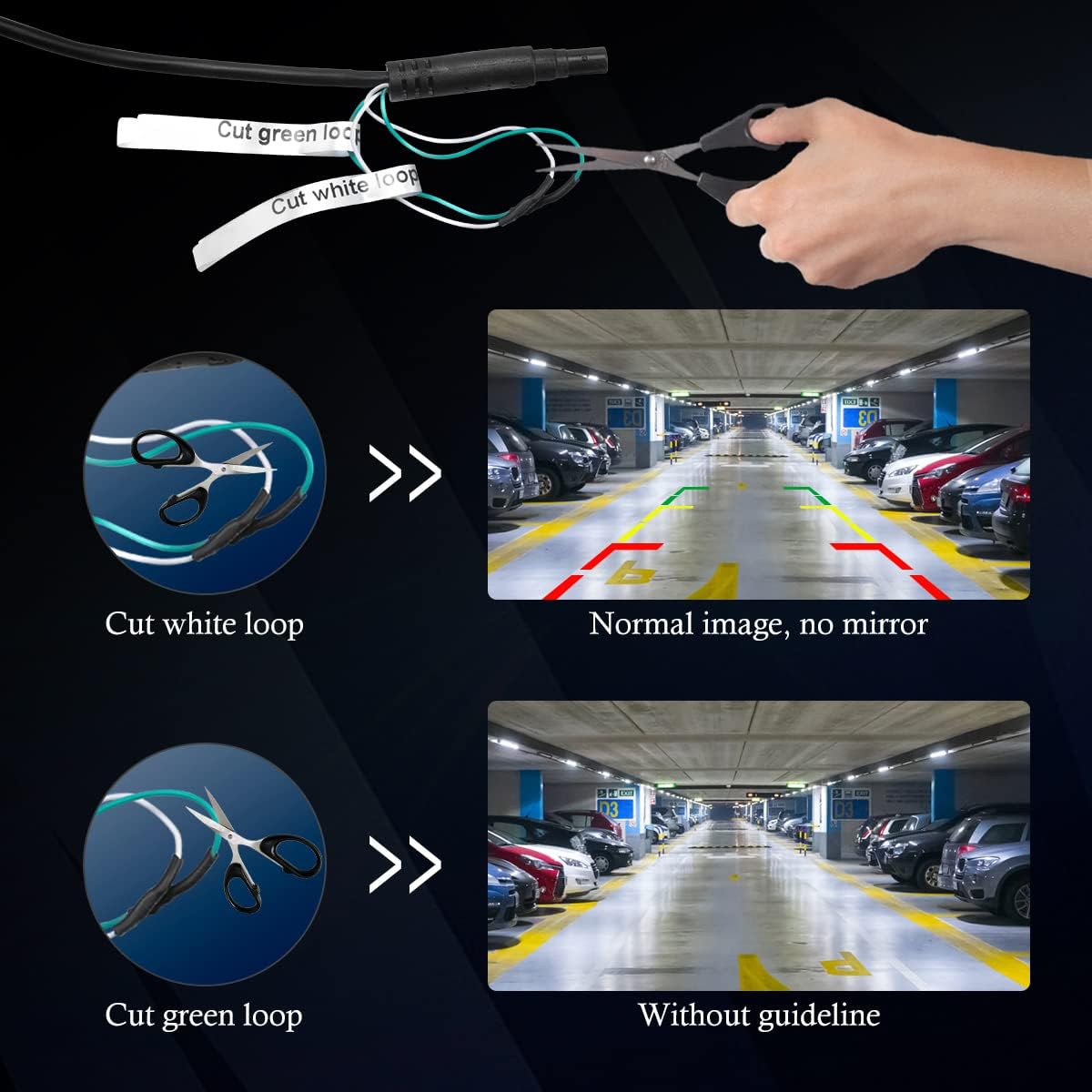 Waterproof Rear View Camera Handle H541385