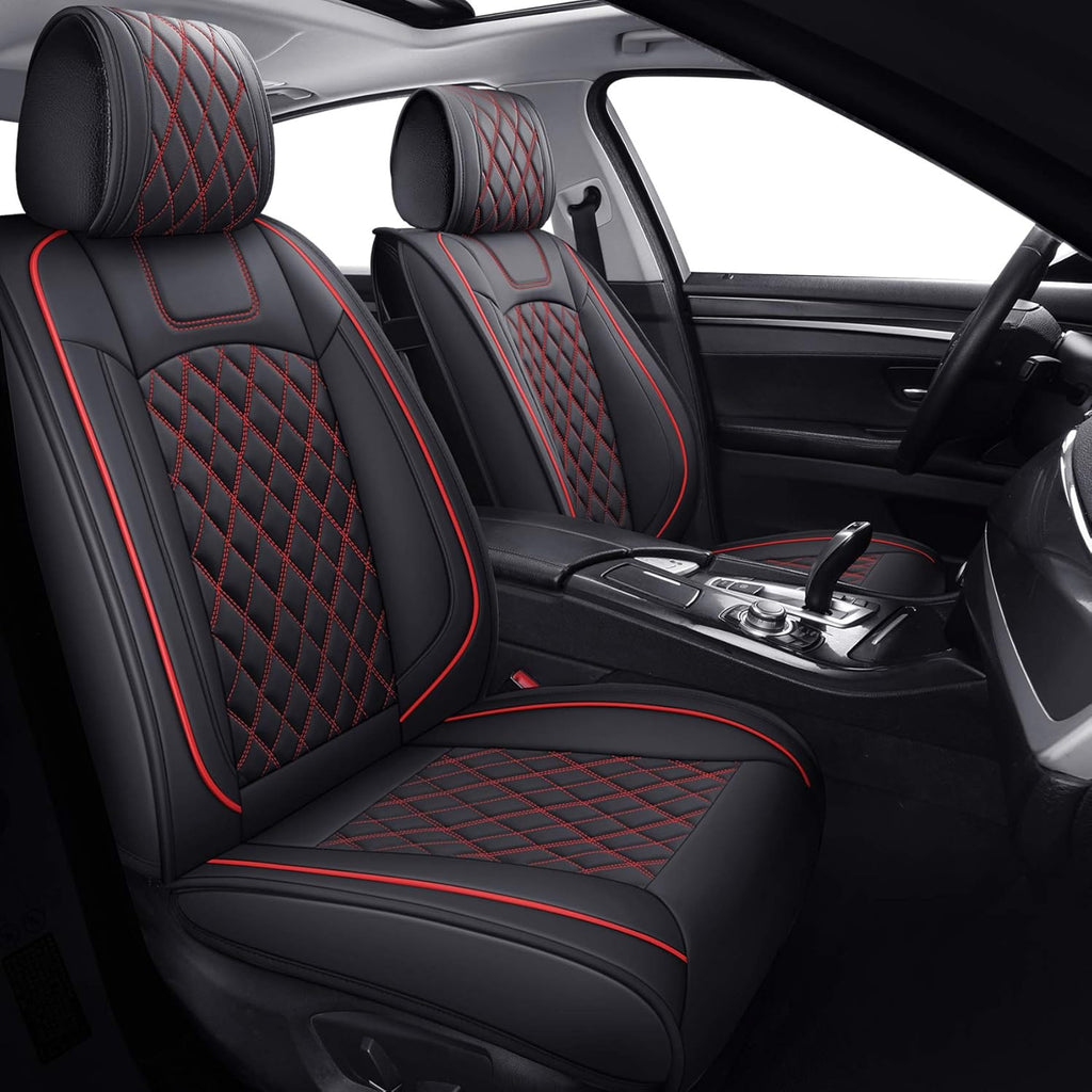 Waterproof Faux Leather Full Set Car Seat Covers B90798