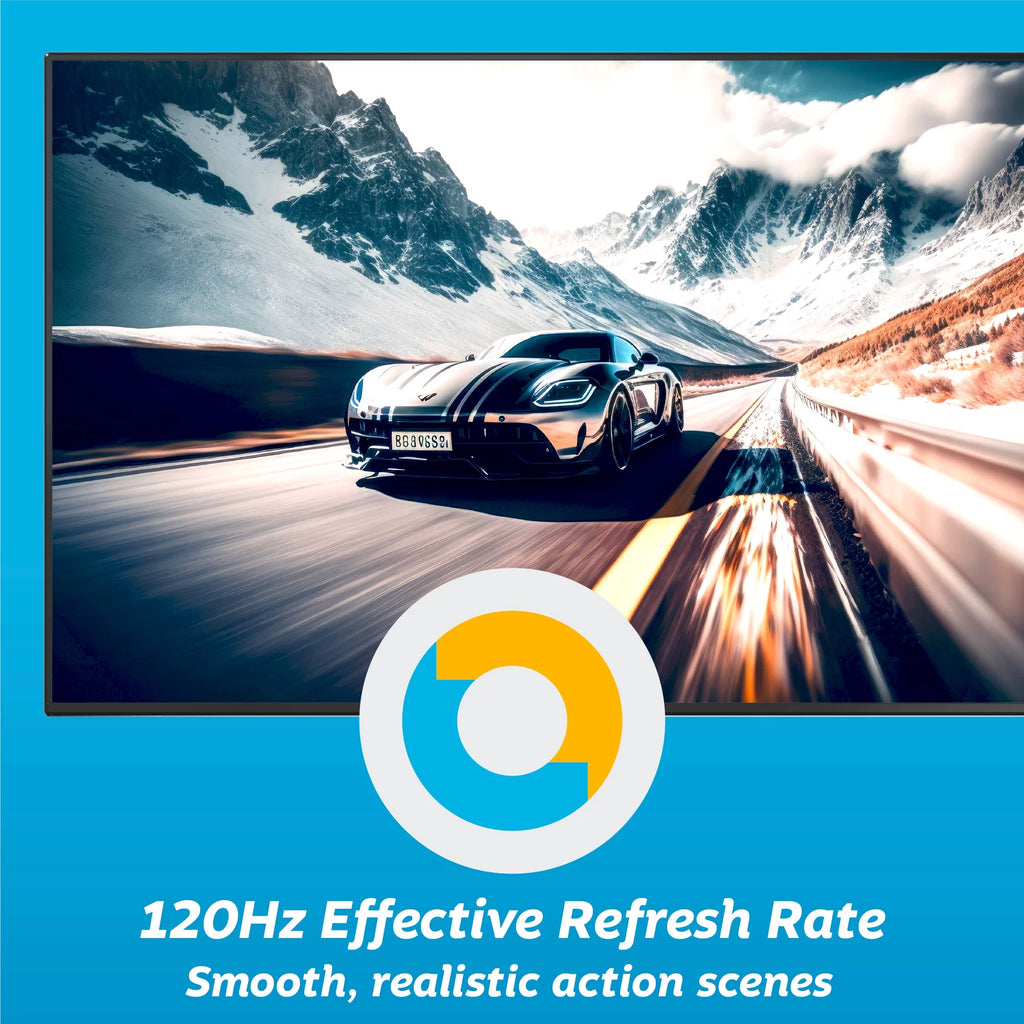55" 4K UHD HDR Smart TV, 120Hz Effective Refresh Rate B444