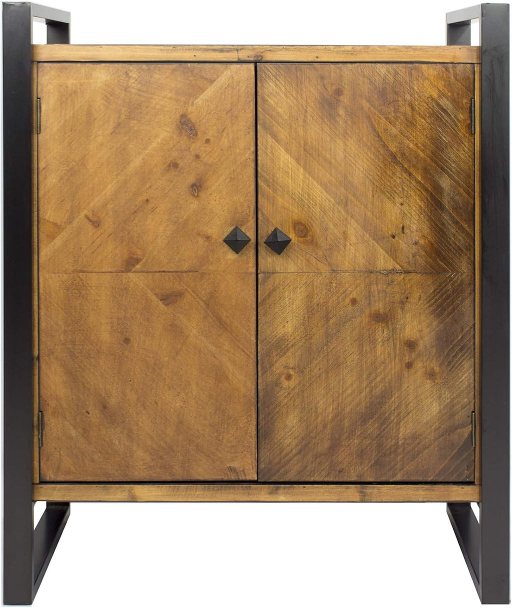 Brown Wood Sideboard Cabinet X265