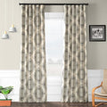 Printed Room Darkening Curtains 50 X 84 Henna Clover U506474