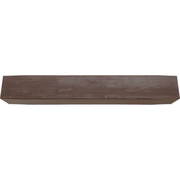 Sandblasted Faux Wood Fireplace Mantel E687992