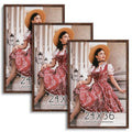 3 Pack 20x27 Matte Gold Picture Frame L183