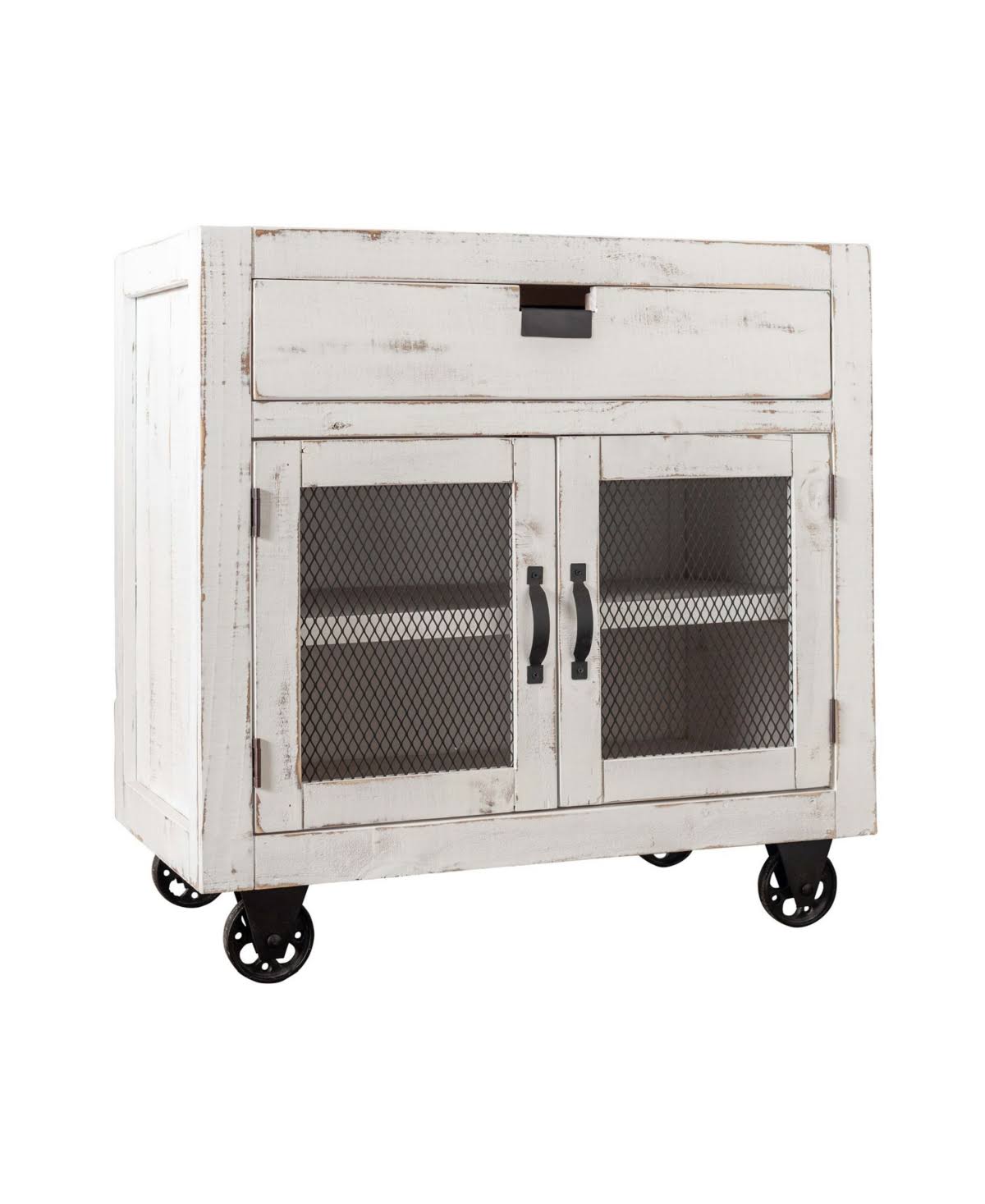 Blue 2-Door Accent Chest Z447971