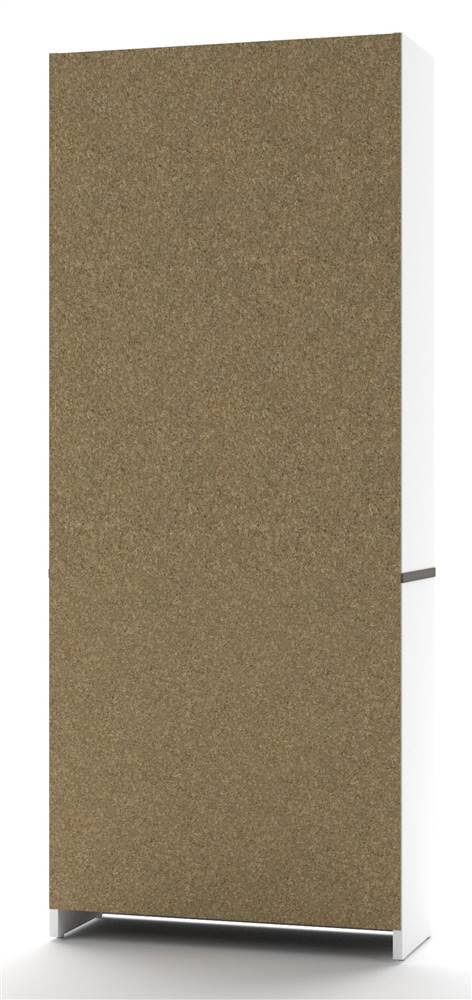 White Bookcase W6412