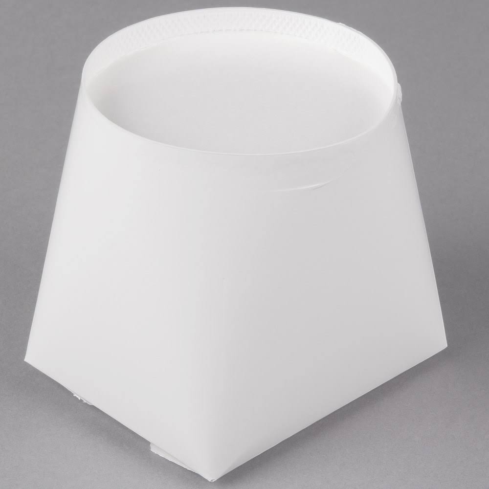 White 26 oz Microwavable Paper Take-Out Container 500/Case P95351