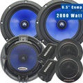 6.5-Inch 2-Way Car Audio Component Speaker System I8937
