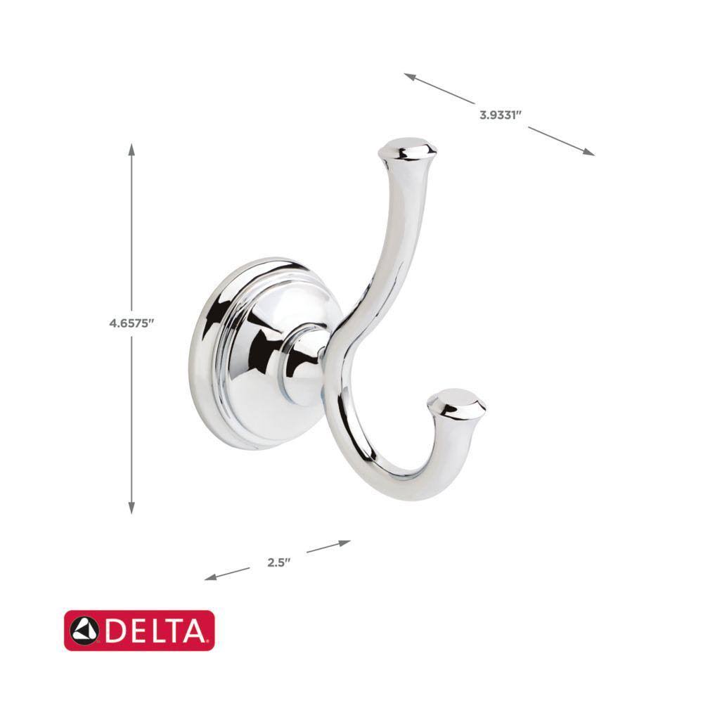 5 Piece Polished Chrome Bathroom Hardware Set D792