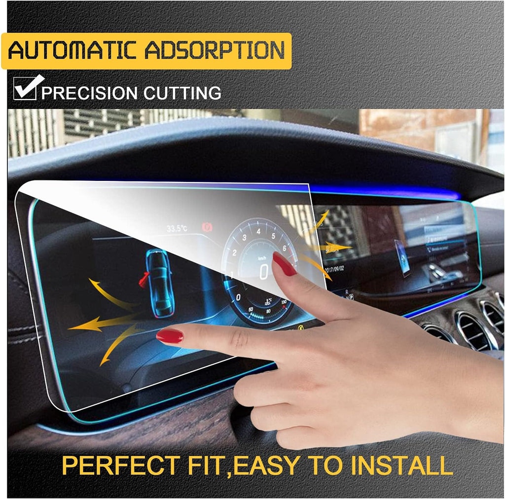 12.3IN Tempered Glass Car Navigation Screen Protector Pack of 2 K71664