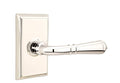 Polished Nickel Passage Lever Set A16299