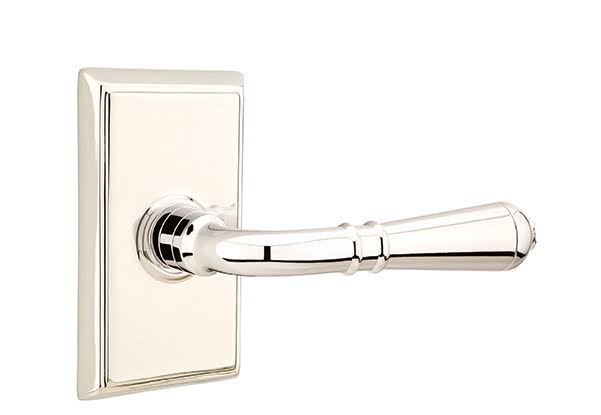 Polished Nickel Passage Lever Set A16299