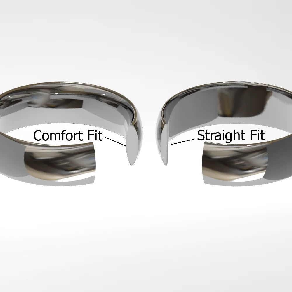 Black Tungsten Carbide 10MM Flat Comfort Fit Mens Wedding Band Ring G87878
