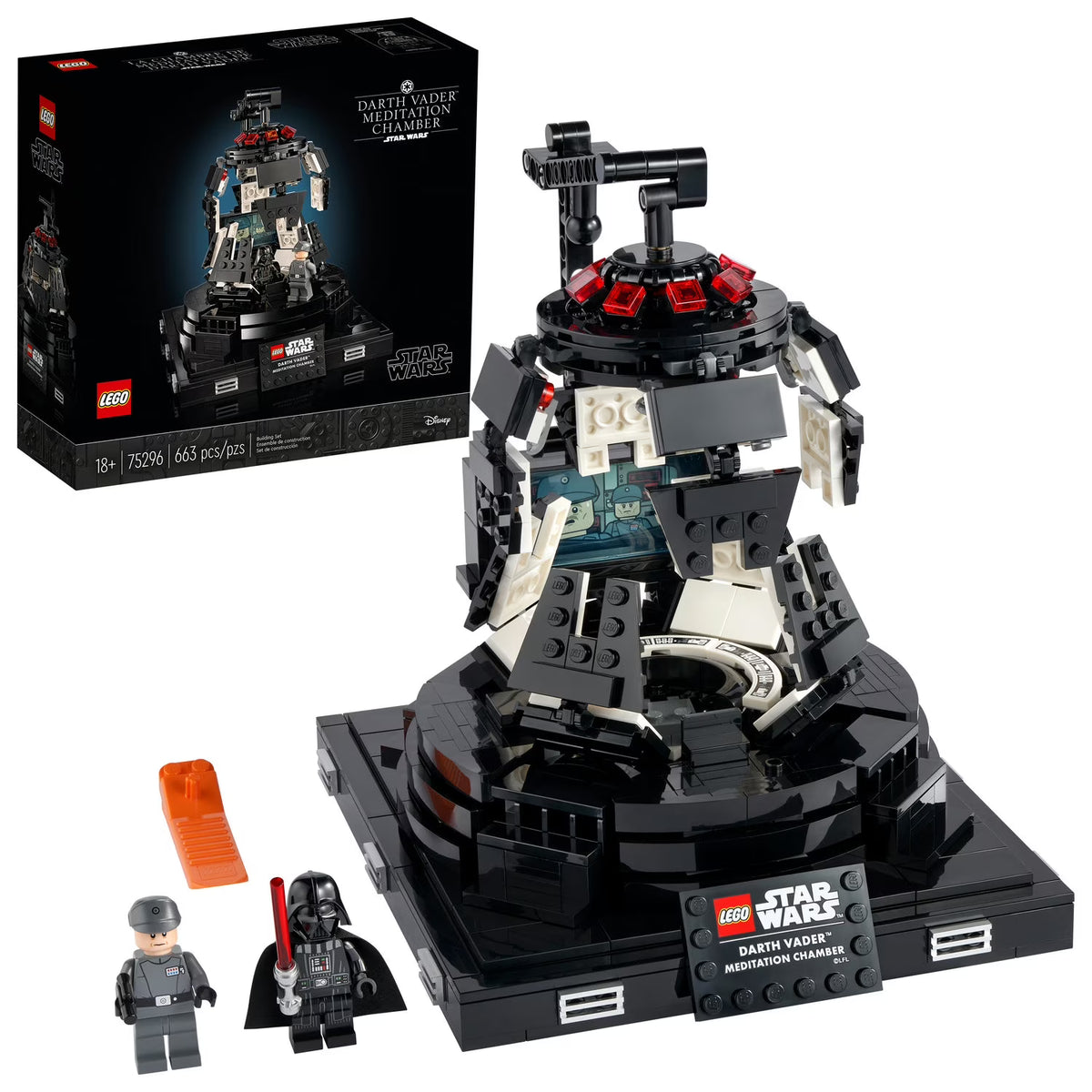 LEGO Star Wars Darth Vader Meditation Chamber Building Toy (663 Pieces) M22594
