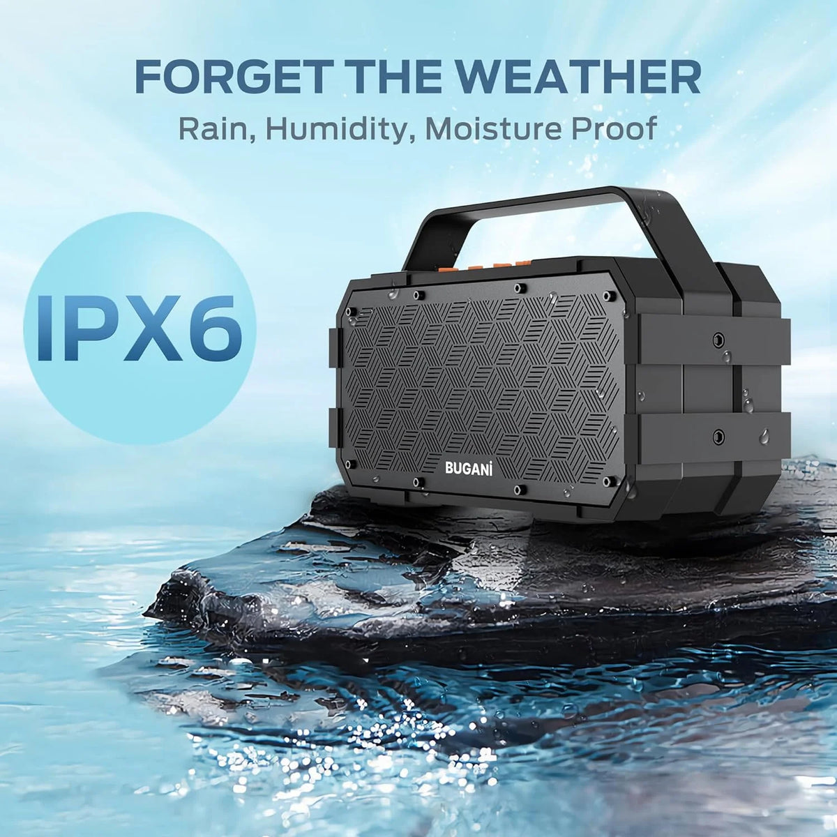 Wireless Portable Bluetooth Speaker 40W IPX6 Waterproof C36846