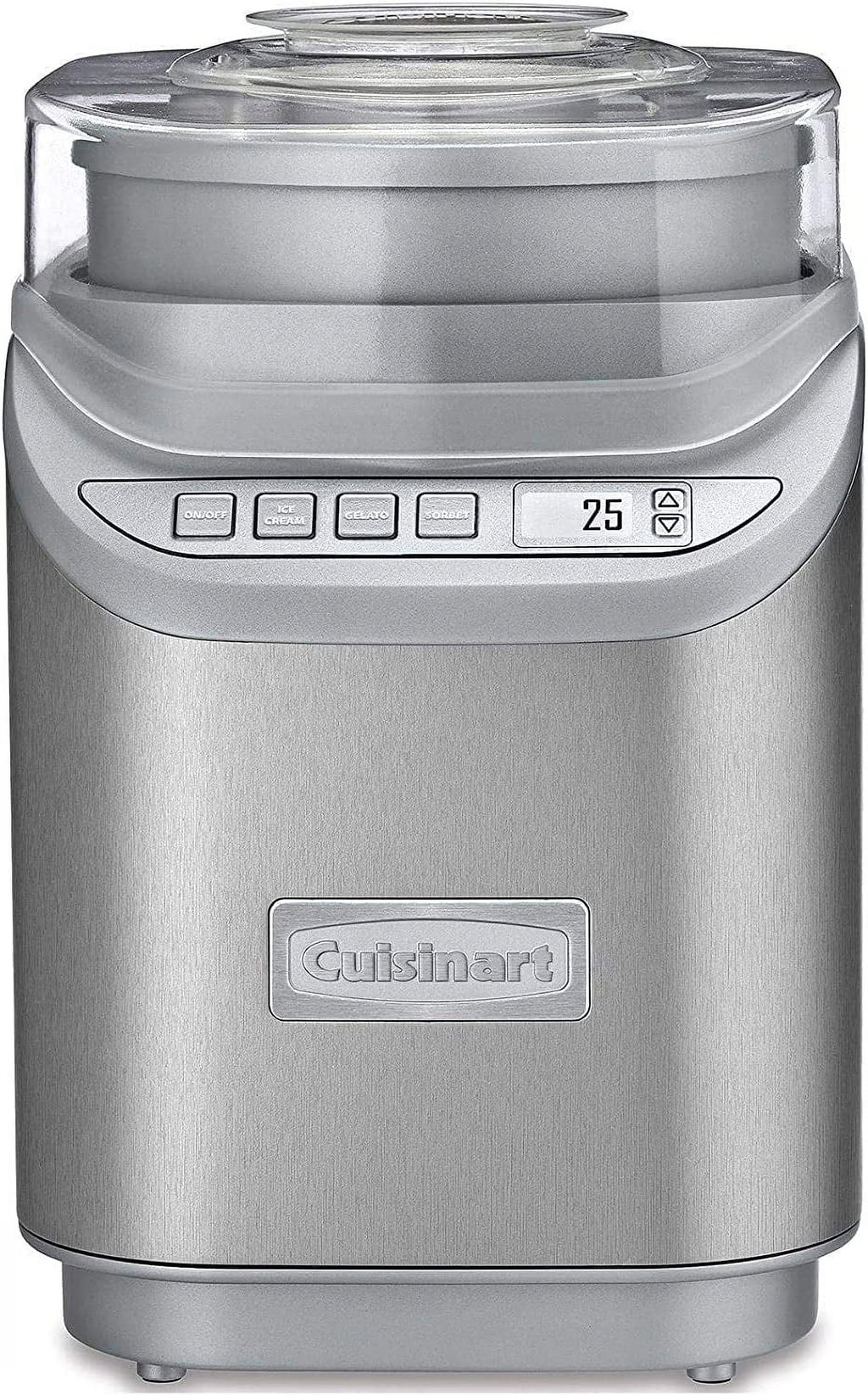 2 Quart Ice Cream Maker Silver J8696