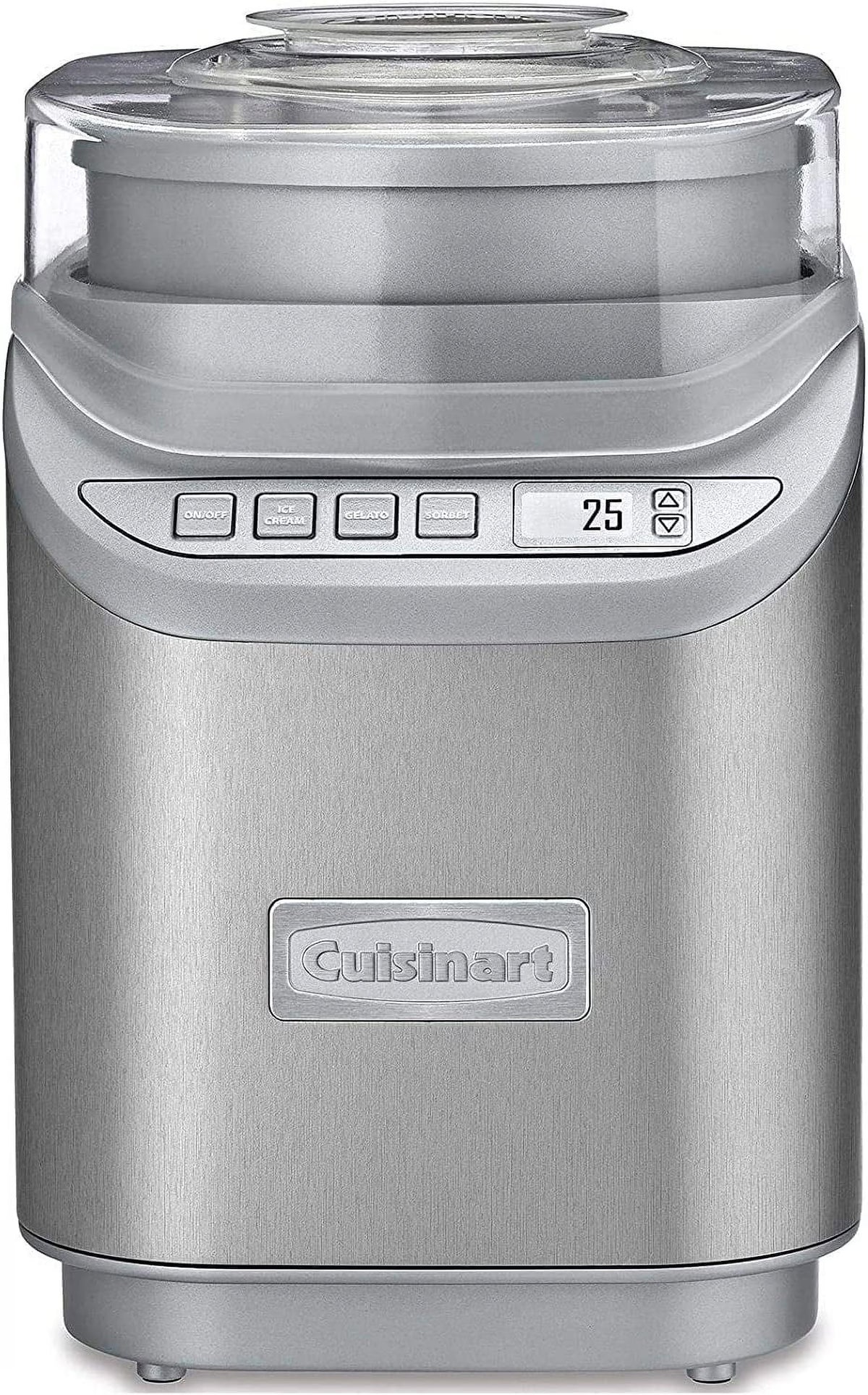2 Quart Ice Cream Maker Silver J8696