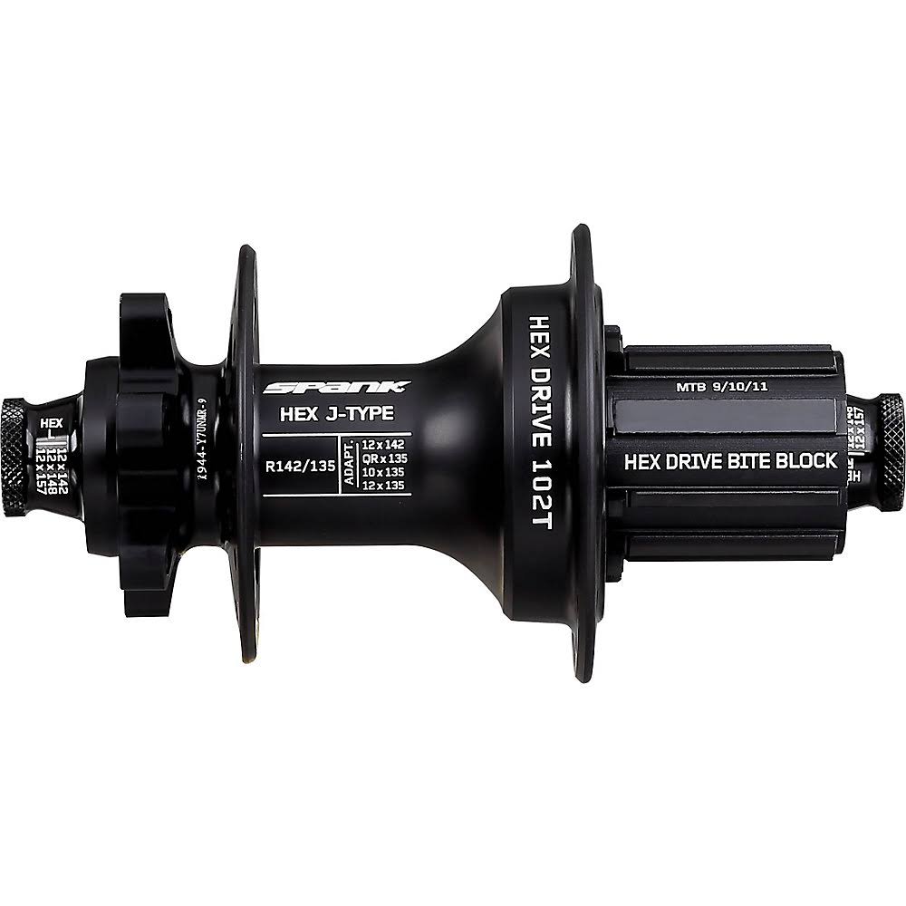 Black Rear MTB Hub I1725
